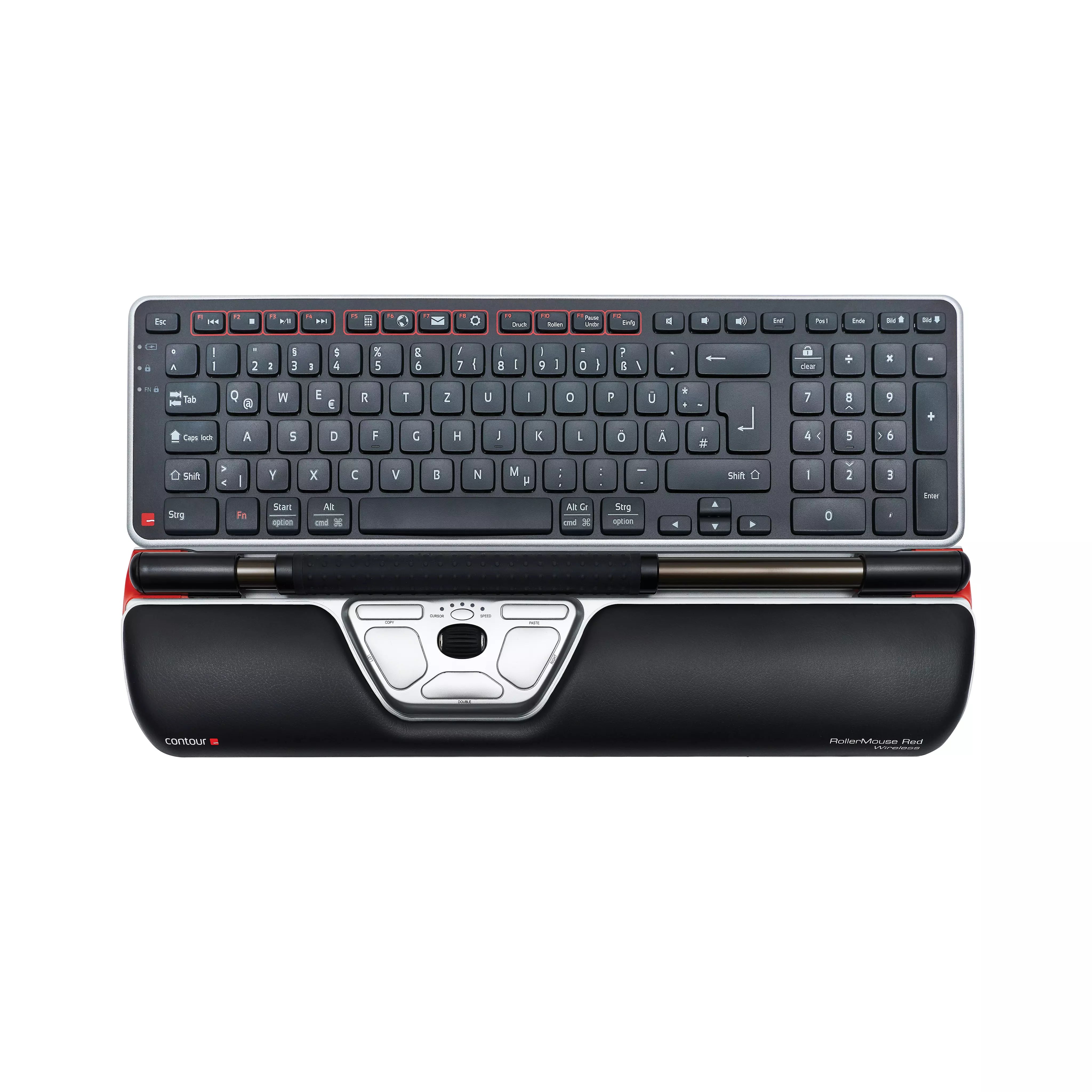 RollerMouse Red, langaton