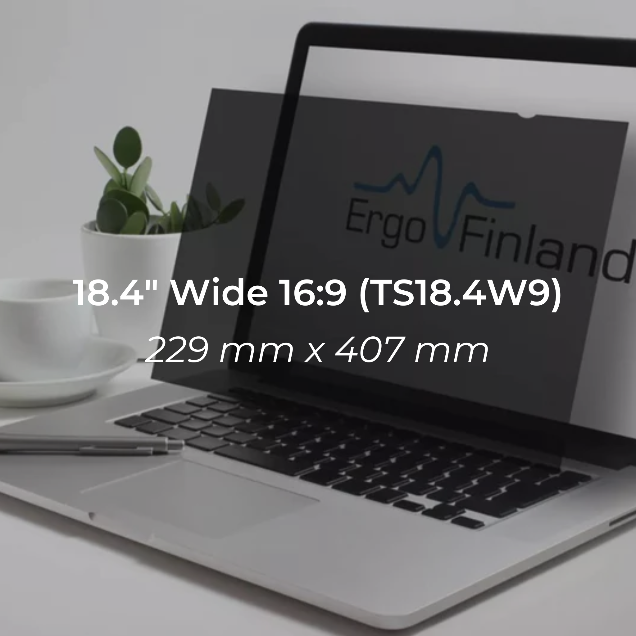 Tietoturvasuoja 18.4" Wide 16:9