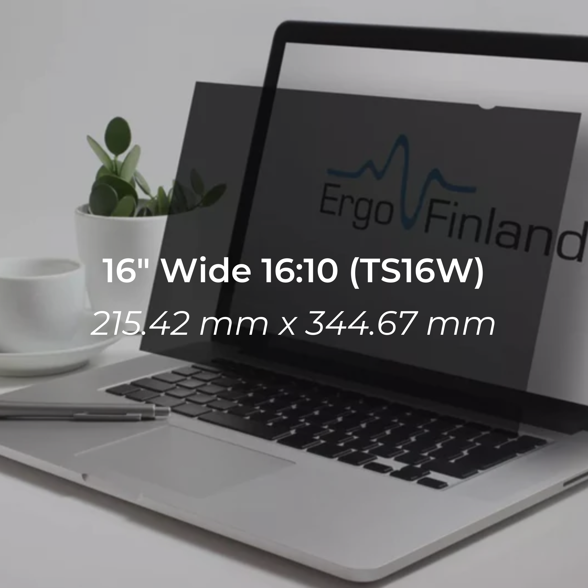 Tietoturvasuoja 16" Wide 16:10