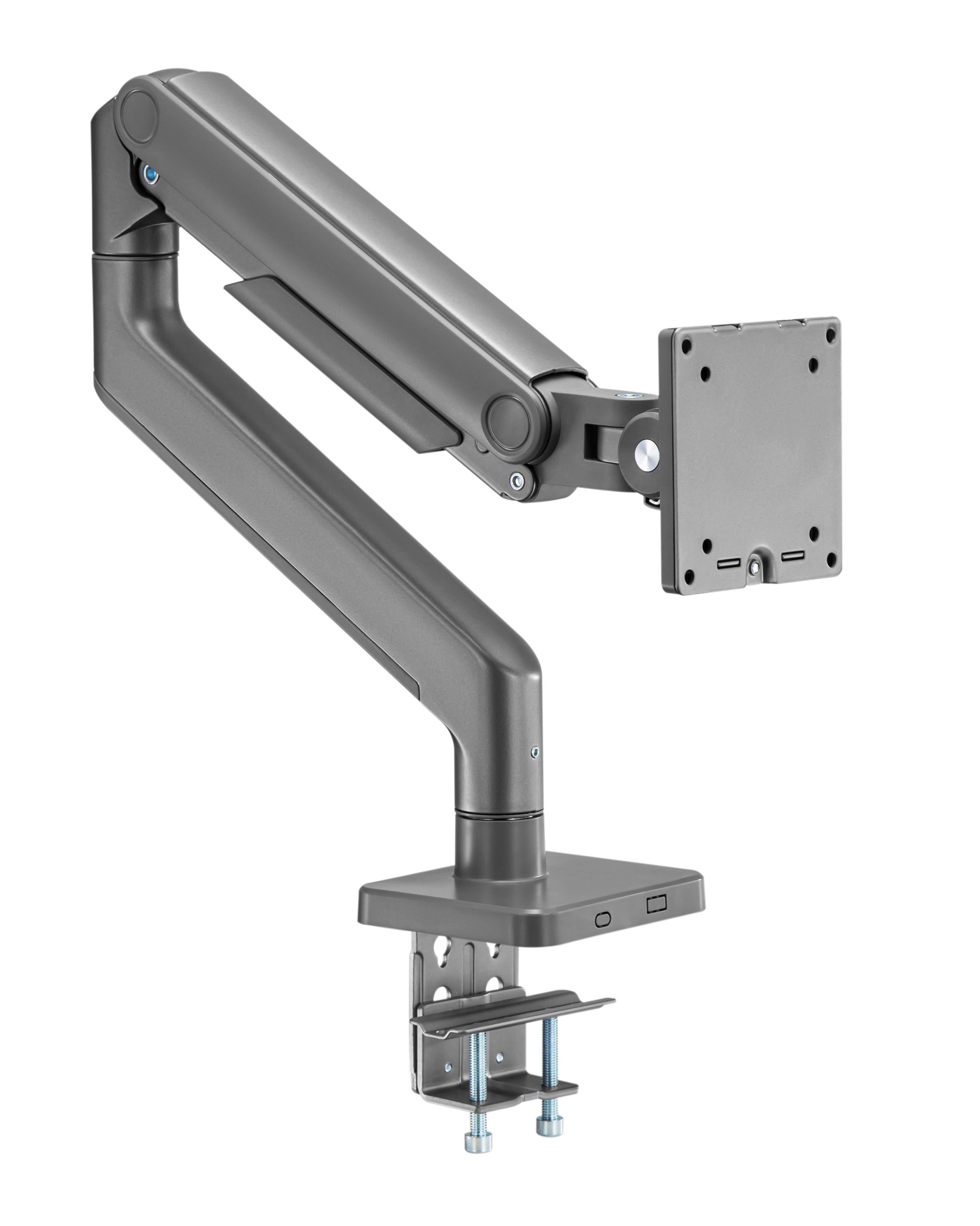 Monitorarm Heavy duty, mörkgrå