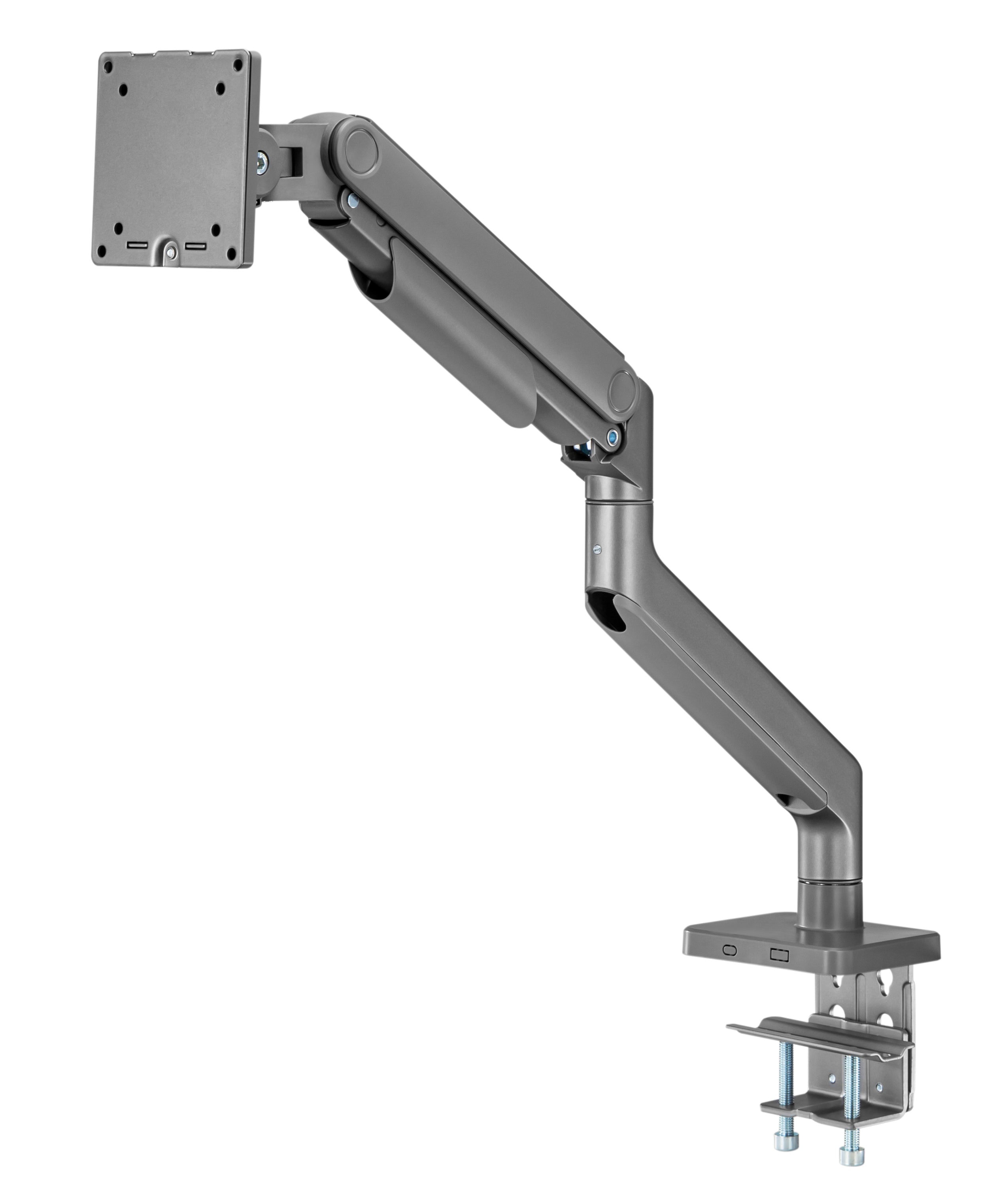 Monitorarm Heavy duty, mörkgrå