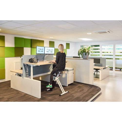 ErgodeskBike basic 2.0, toimistopyörä, valkoinen