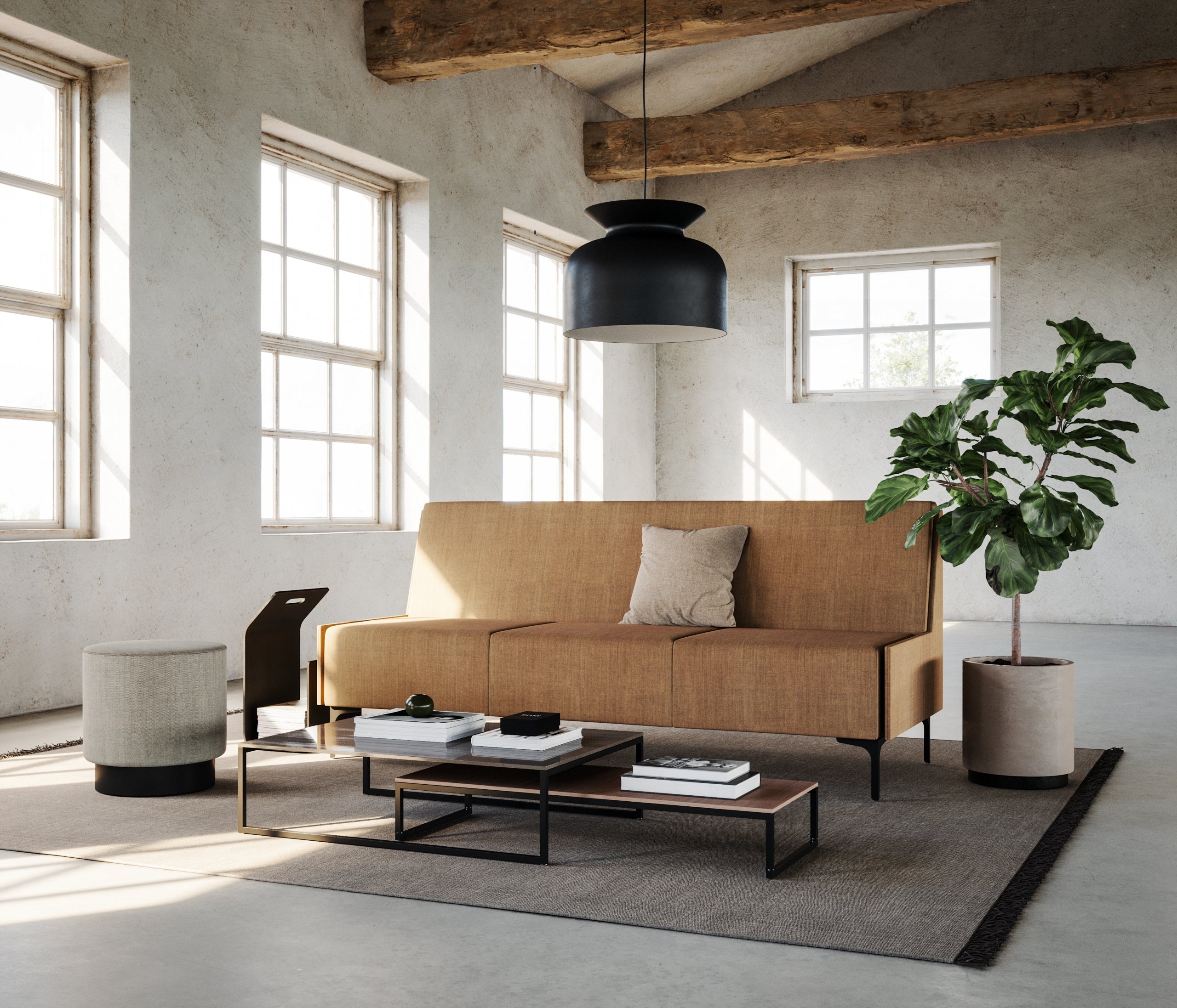 Focus modulsoffa, 3-sits