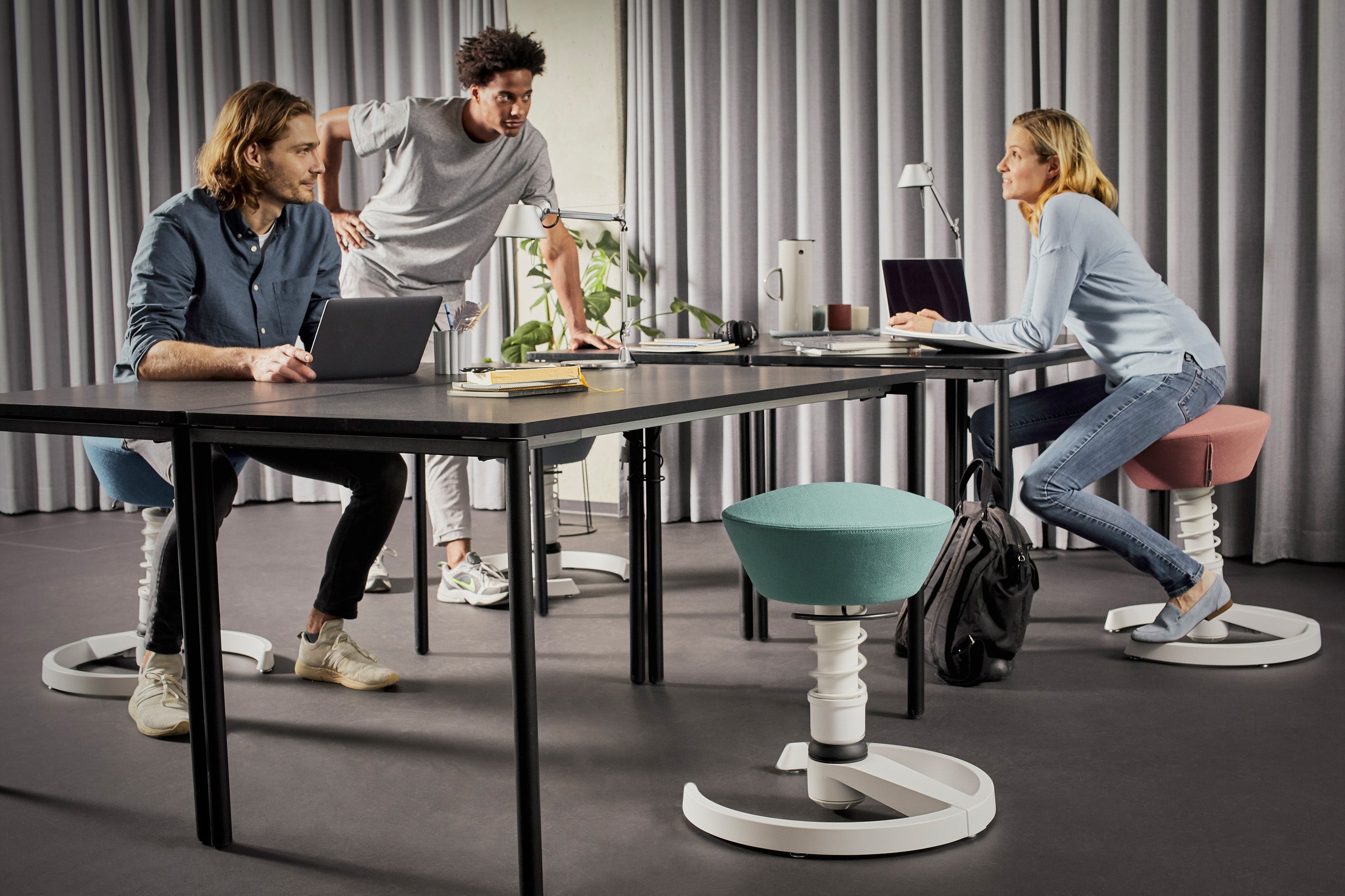 Aeris Swopper, grått ulltyg