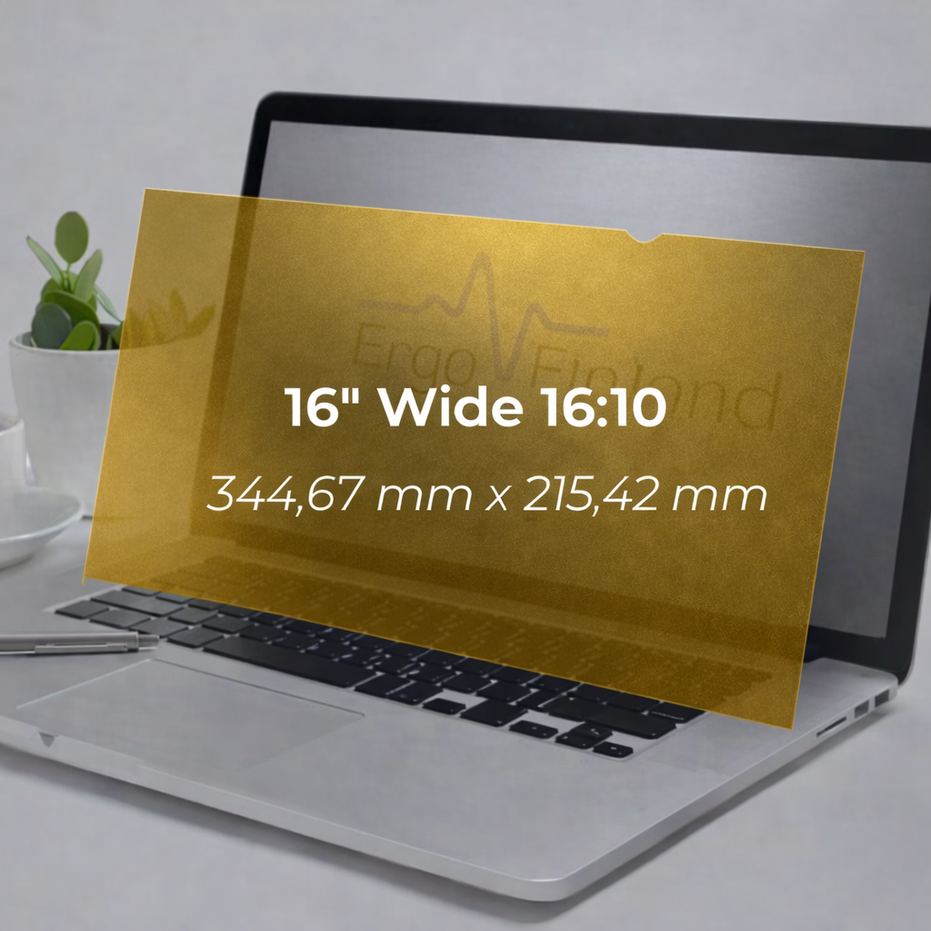 Tietoturvasuoja 16" Wide 16:10 - GOLD