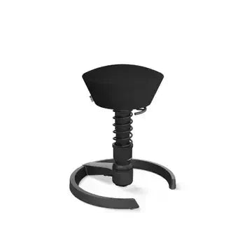 Black Swopper active chair by Aeris with ergonomic 3D technology for dynamic sitting and comfort.