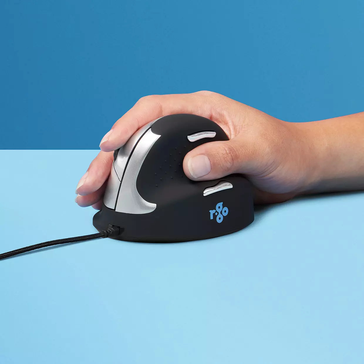HE Mouse medium oikeakätinen, langallinen