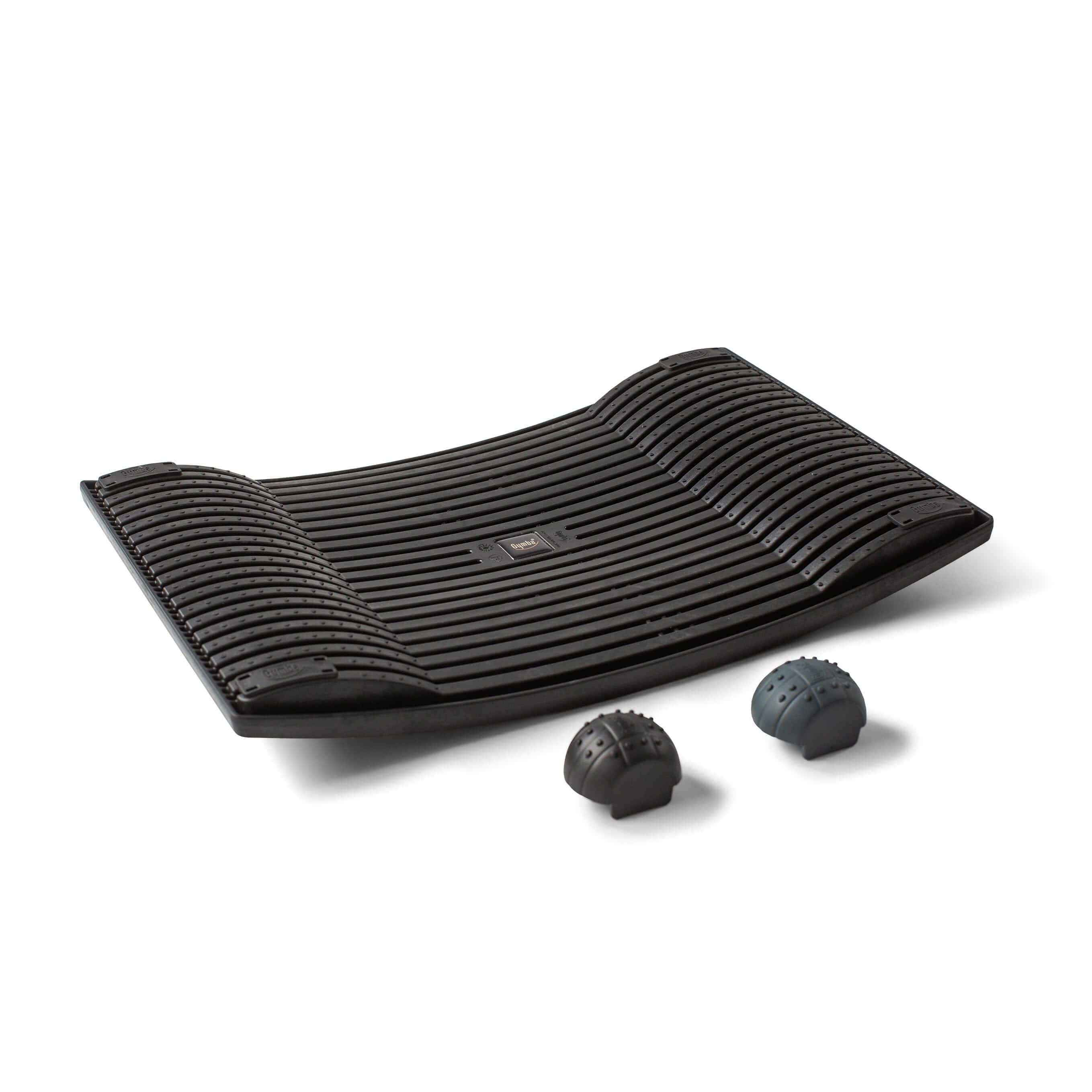Black Gymba activation board with accessories for workplace movement and fitness