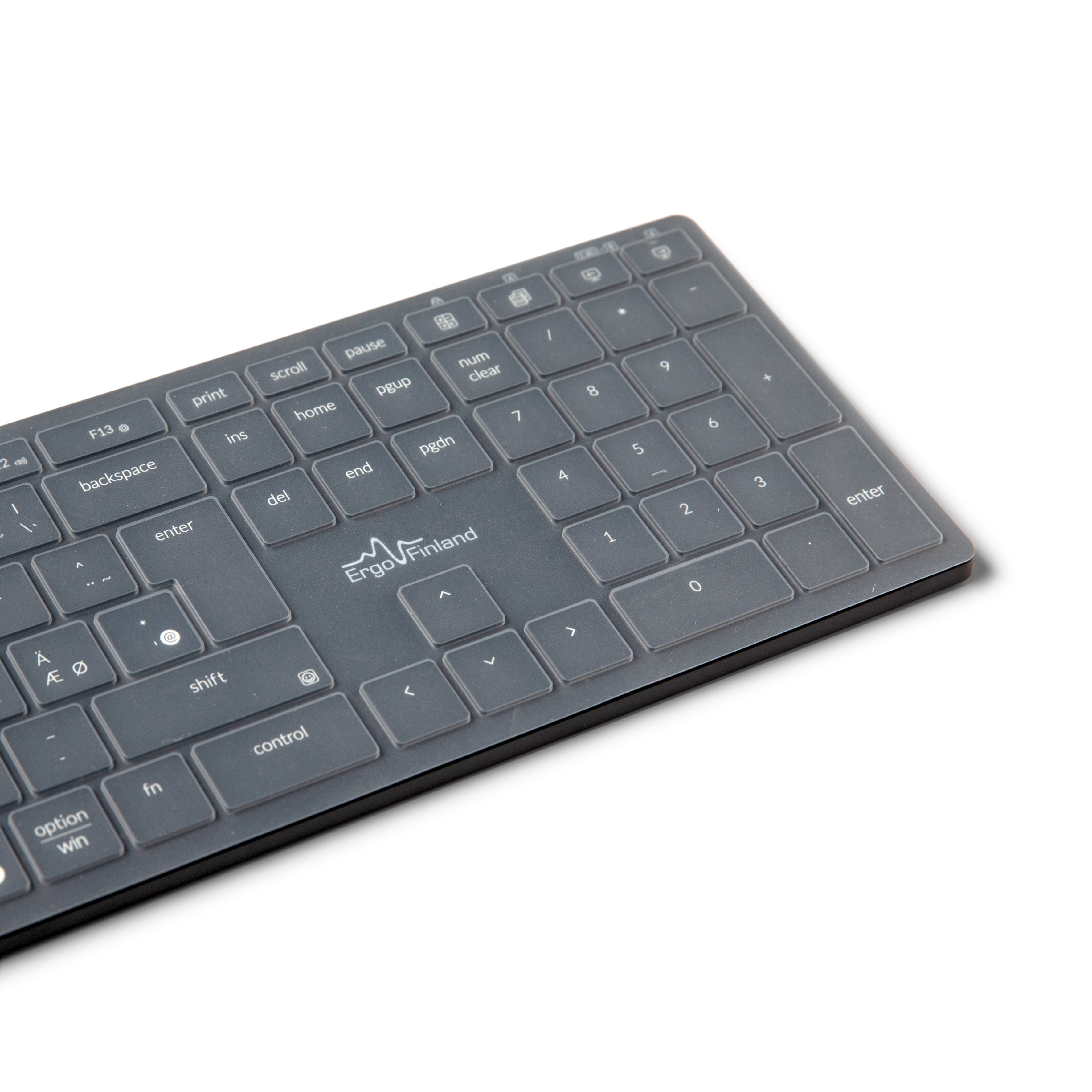 NordType X3 – 3-in-1 näppäimistö – musta