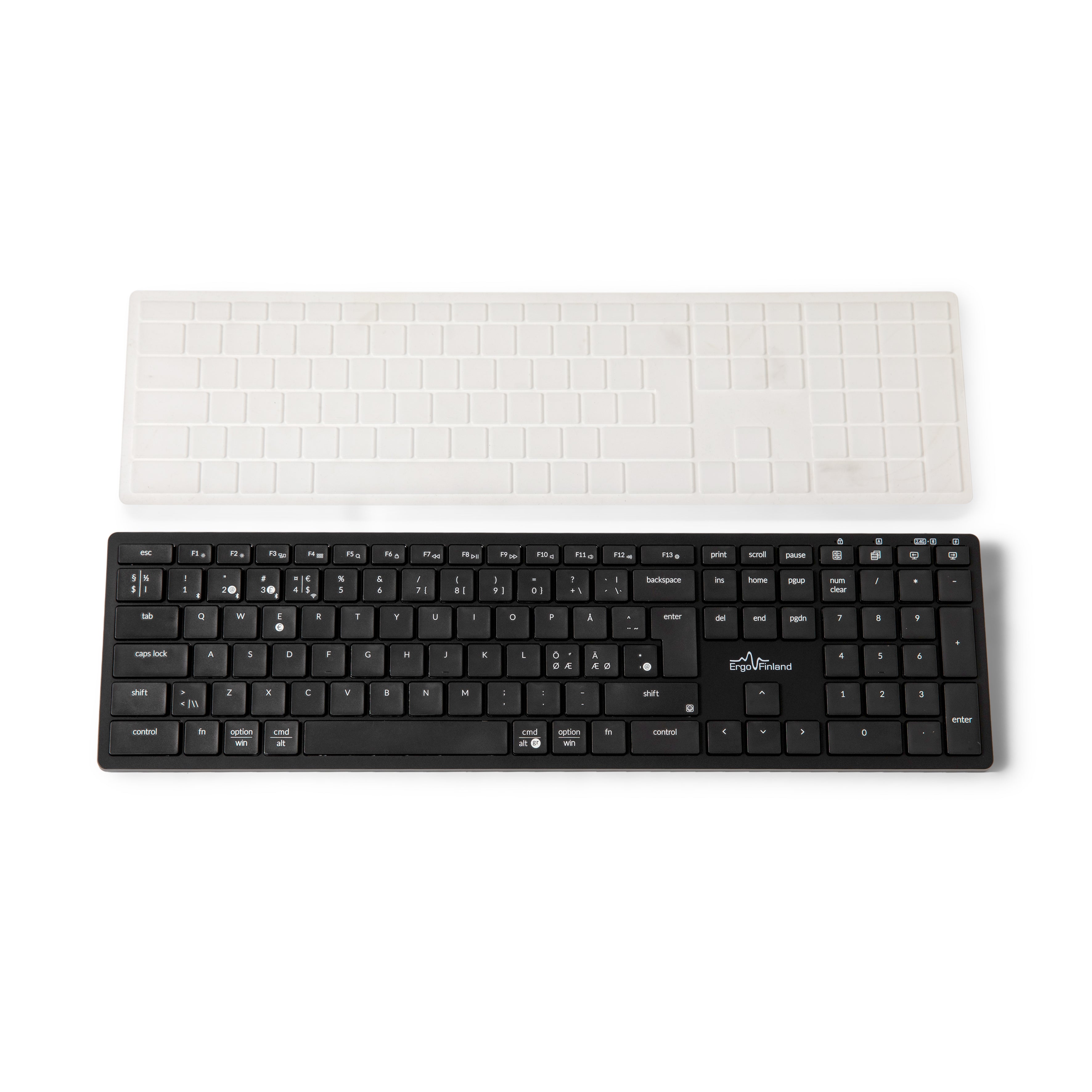 NordType X3 – 3-in-1 näppäimistö – musta
