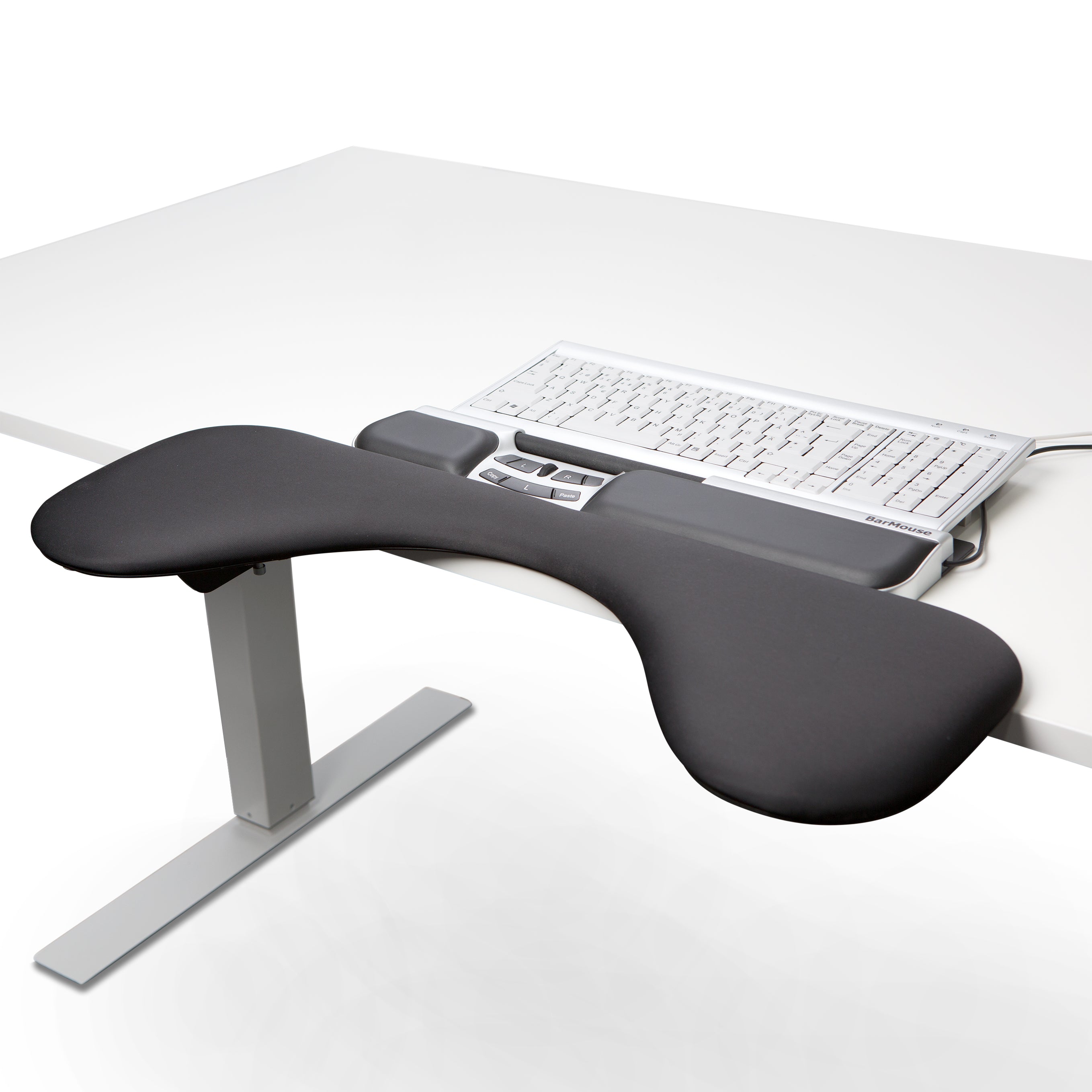 BarMouse ergonominen keskihiiri Silver Slim, kapea