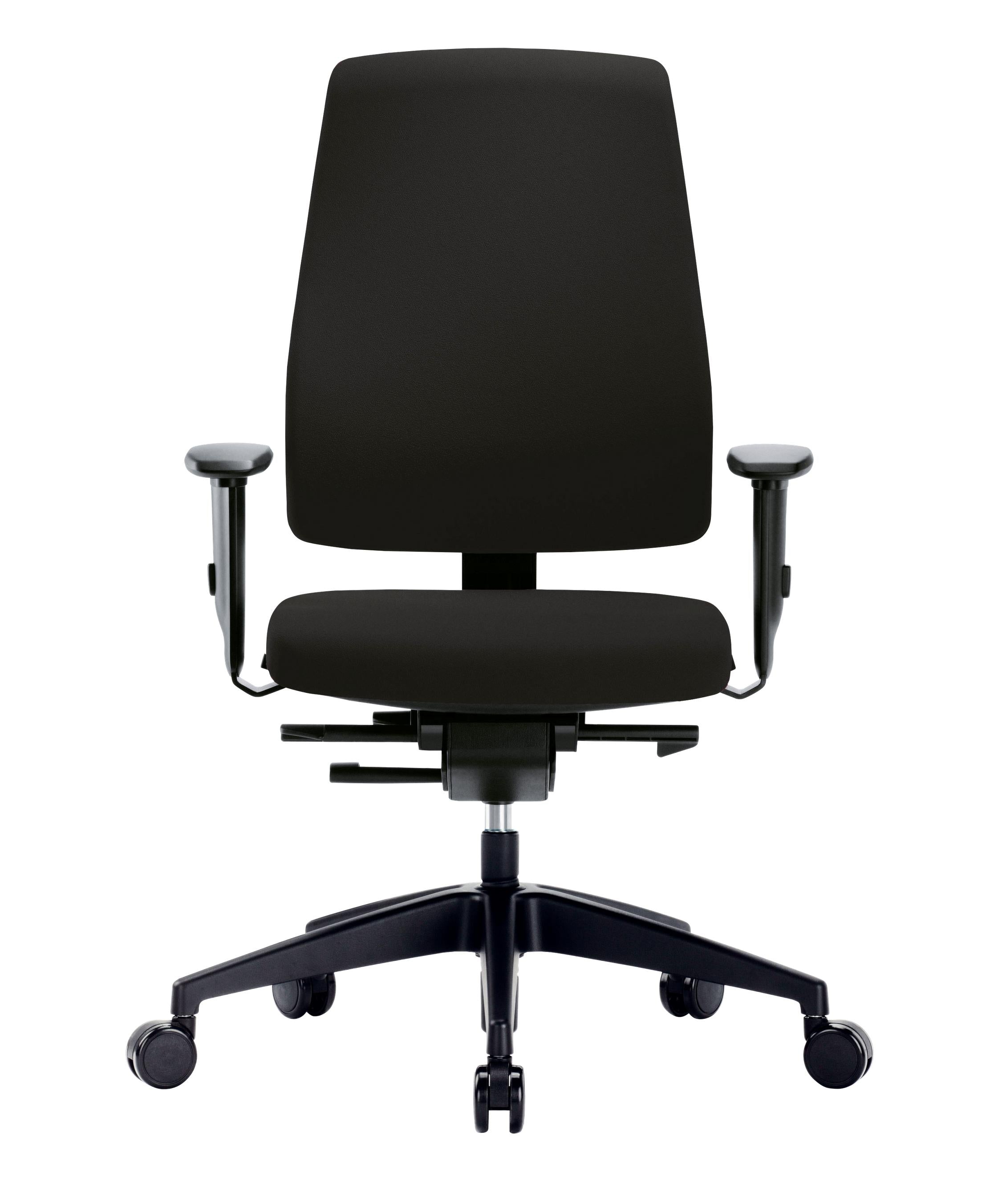 Black Mål 322G ergonomic office chair with adjustable features for ultimate comfort and style.