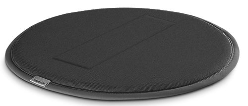 Black ErgoFinland Seat Guard with Microbreaks technology for ergonomic sitting and improved health.