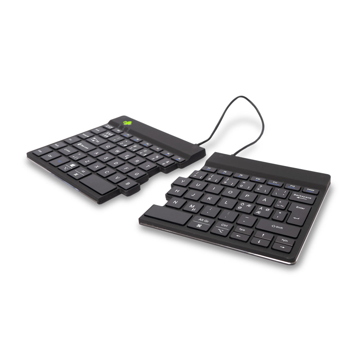 Ergo-R Black, delat minitangentbord - Bluetooth
