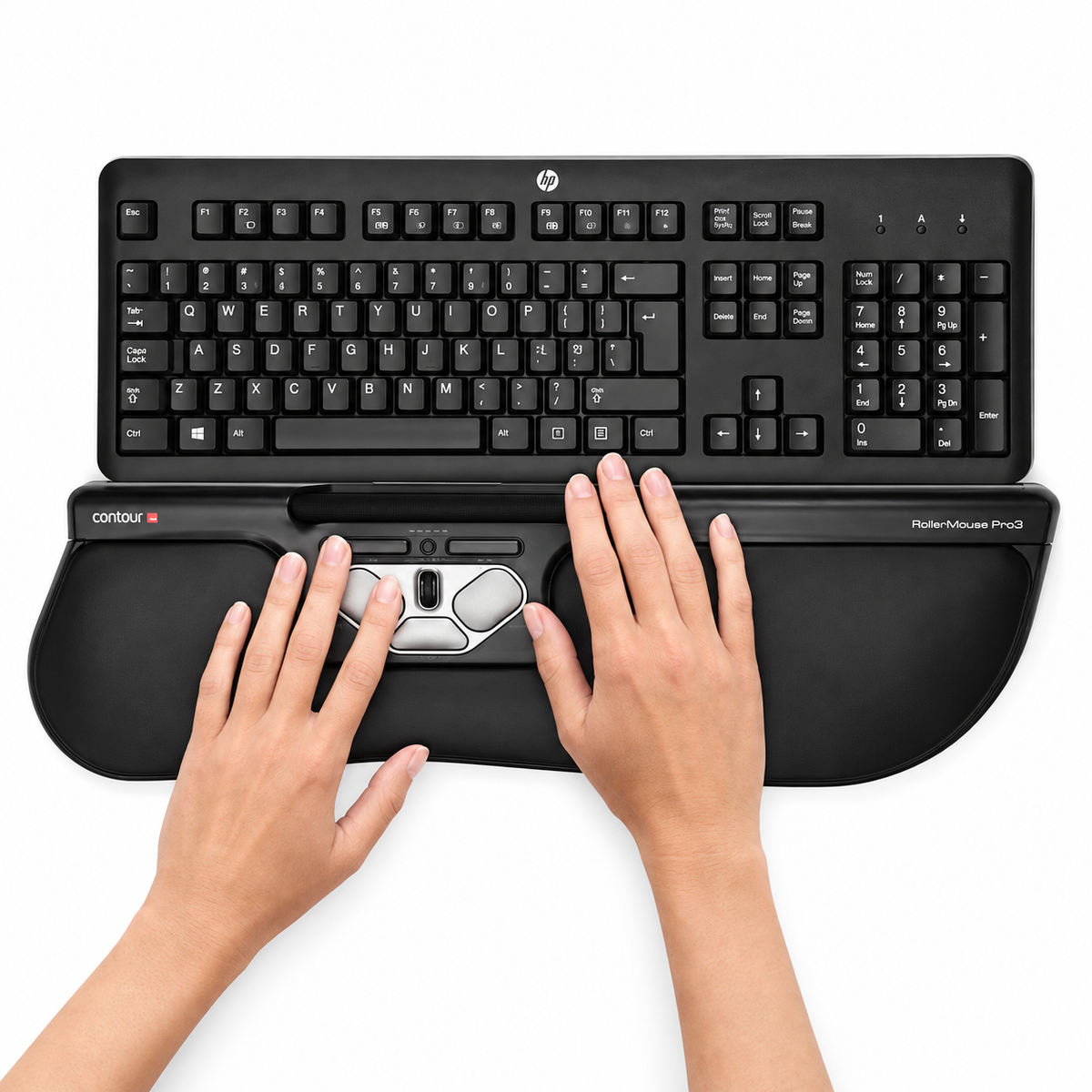 RollerMouse Pro3 Plus hiiriohjain, musta