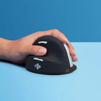 R-Go He Mouse (stor, vänster, trådlös)