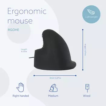 HE Mouse large vasen, langallinen