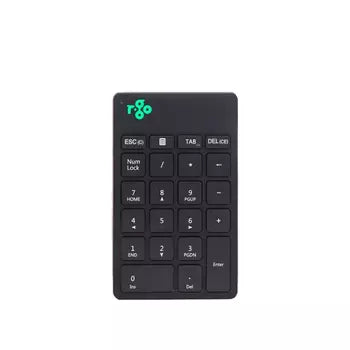 Ergo-R Black numeronäppäimistö, bluetooth