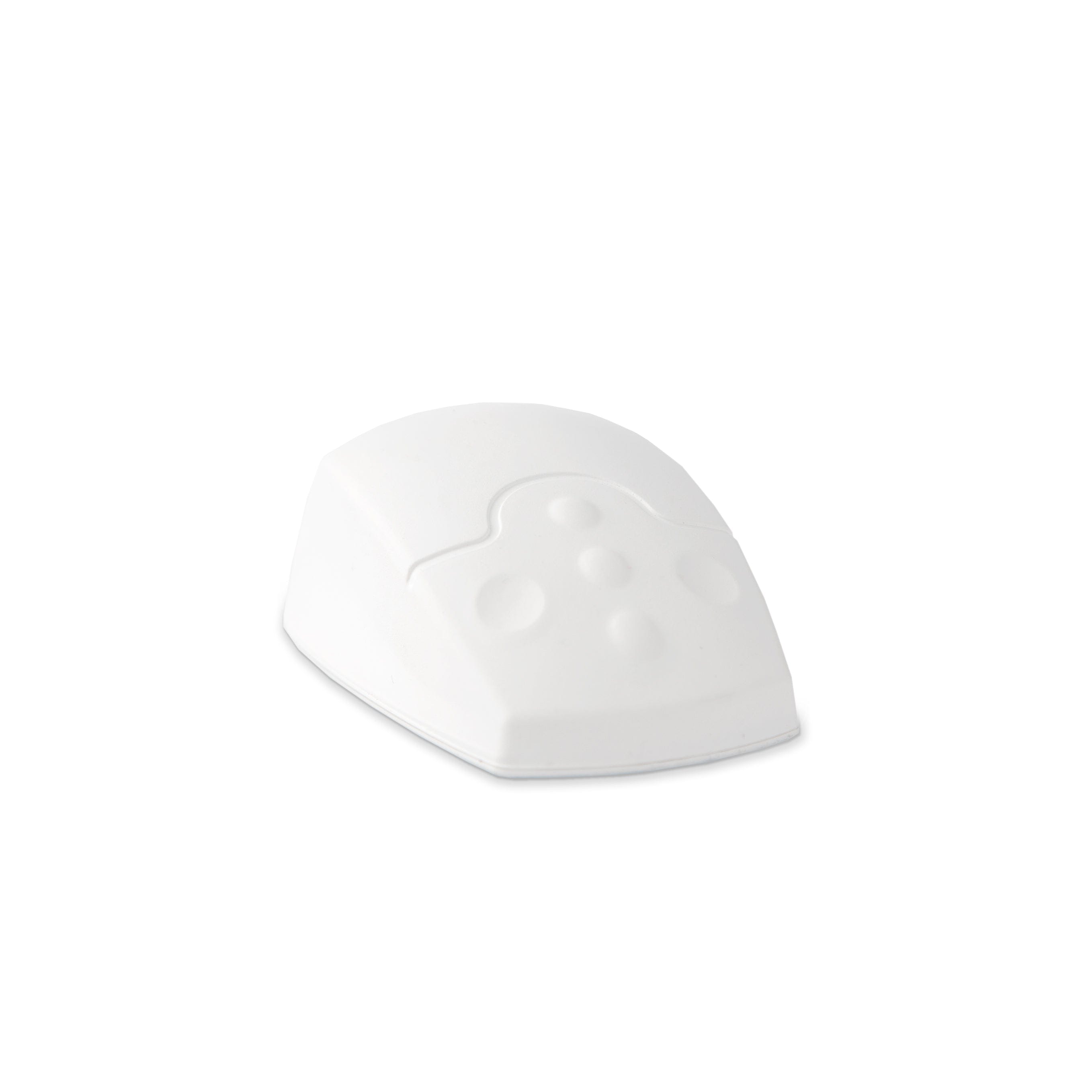 Silicone-coated ergonomic wireless medical mouse from ErgoFinland, designed for hygiene and comfort in healthcare settings.