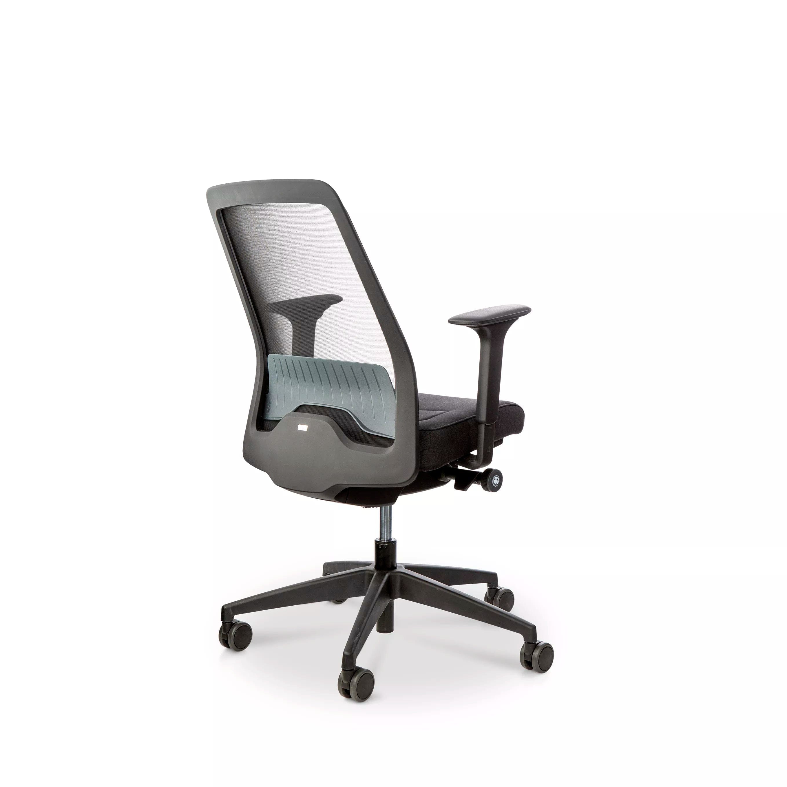 EVERYis1 dynamic office chair with FlexTech mechanism, mesh back, and ergonomic armrests for active sitting.